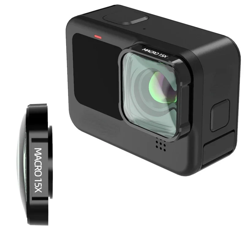 Gopro Action Camera Hero 12 Black - Macro 15X HD Lọc Cho Gopro
