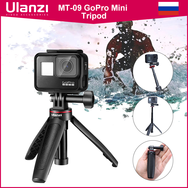 Gopro Action Camera Hero 12 Black - Ulanzi MT-09 Kéo Dài Gopro Vlog