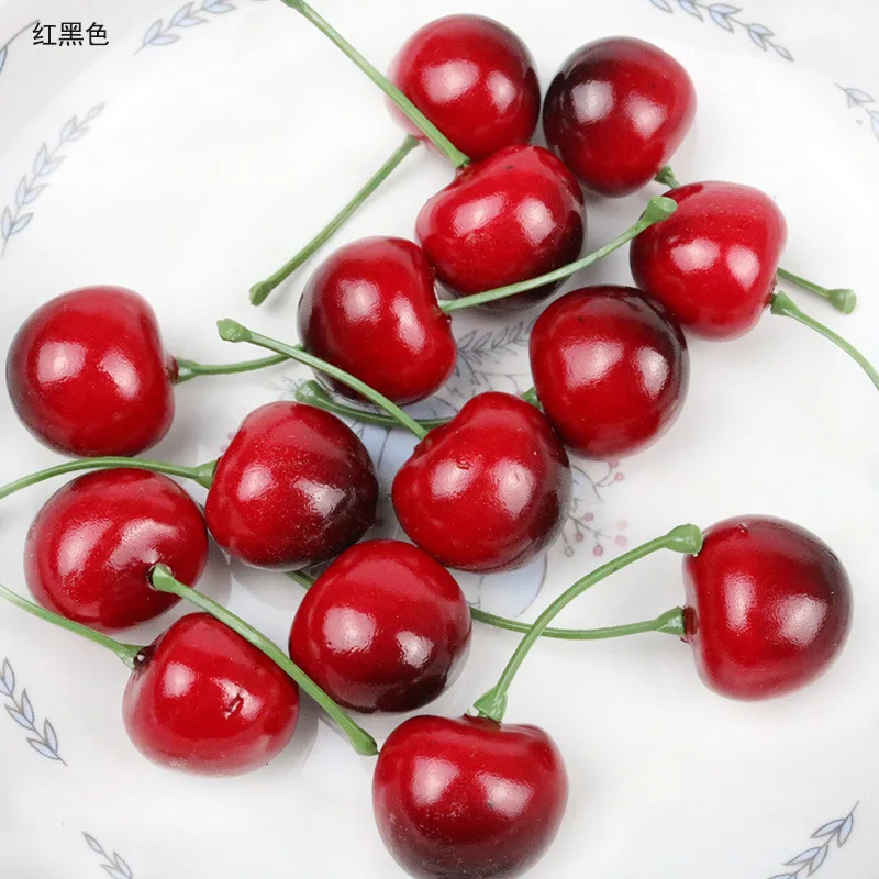 30Pcs Fake Cherry Simulation C - đánh giá và giá Photography Food