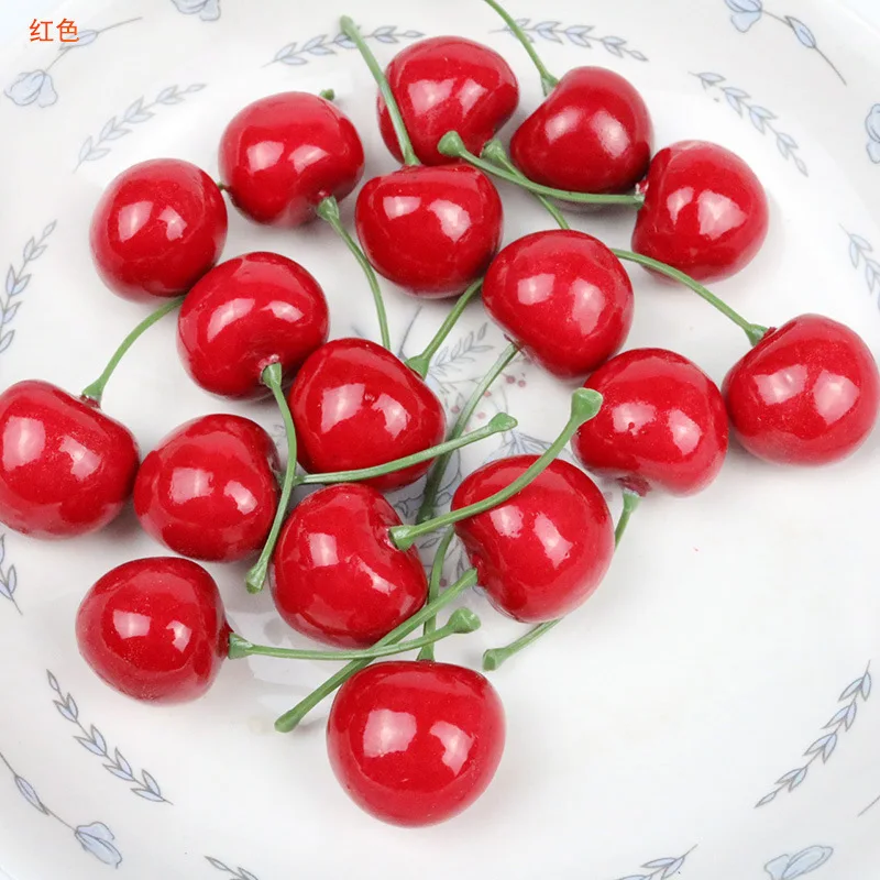 30Pcs Fake Cherry Simulation C - đánh giá và giá Photography Food