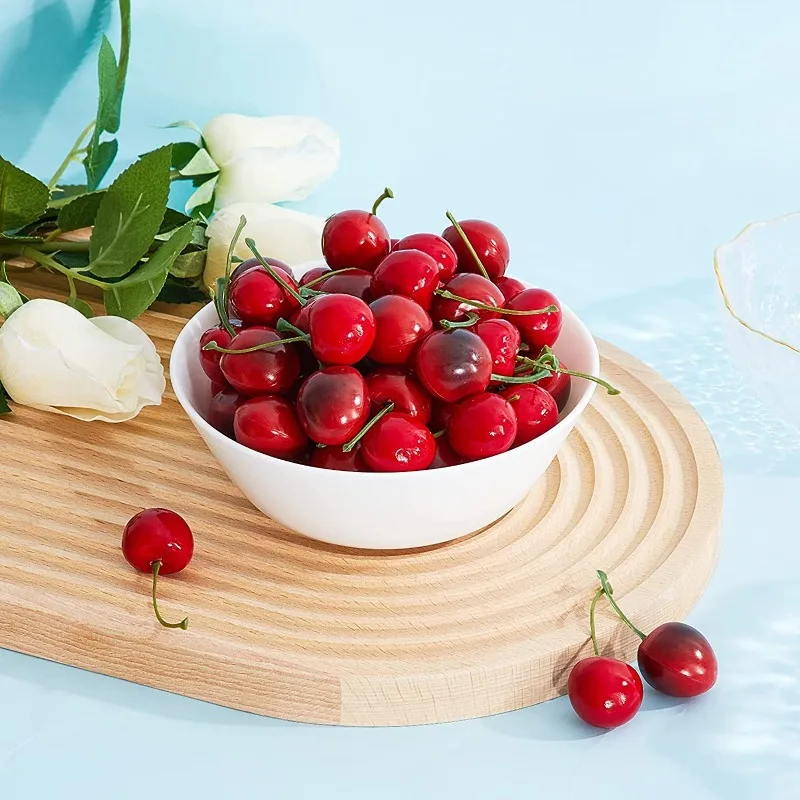 30Pcs Fake Cherry Simulation C - đánh giá và giá Photography Food