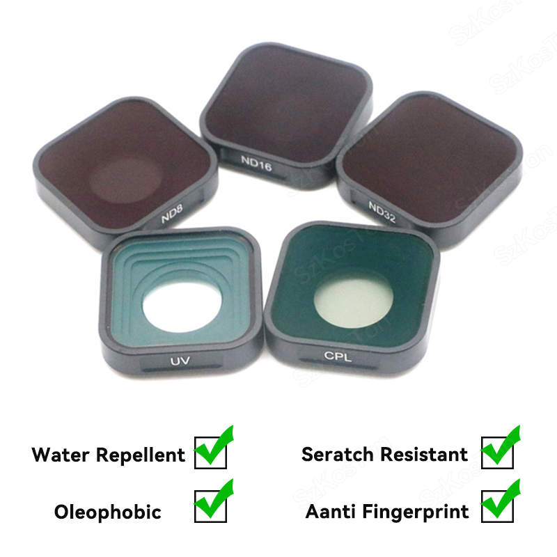 UV CPL ND8 ND16 ND32 Filter fo - đánh giá và giá Gopro Action Camera Hero 12 Black