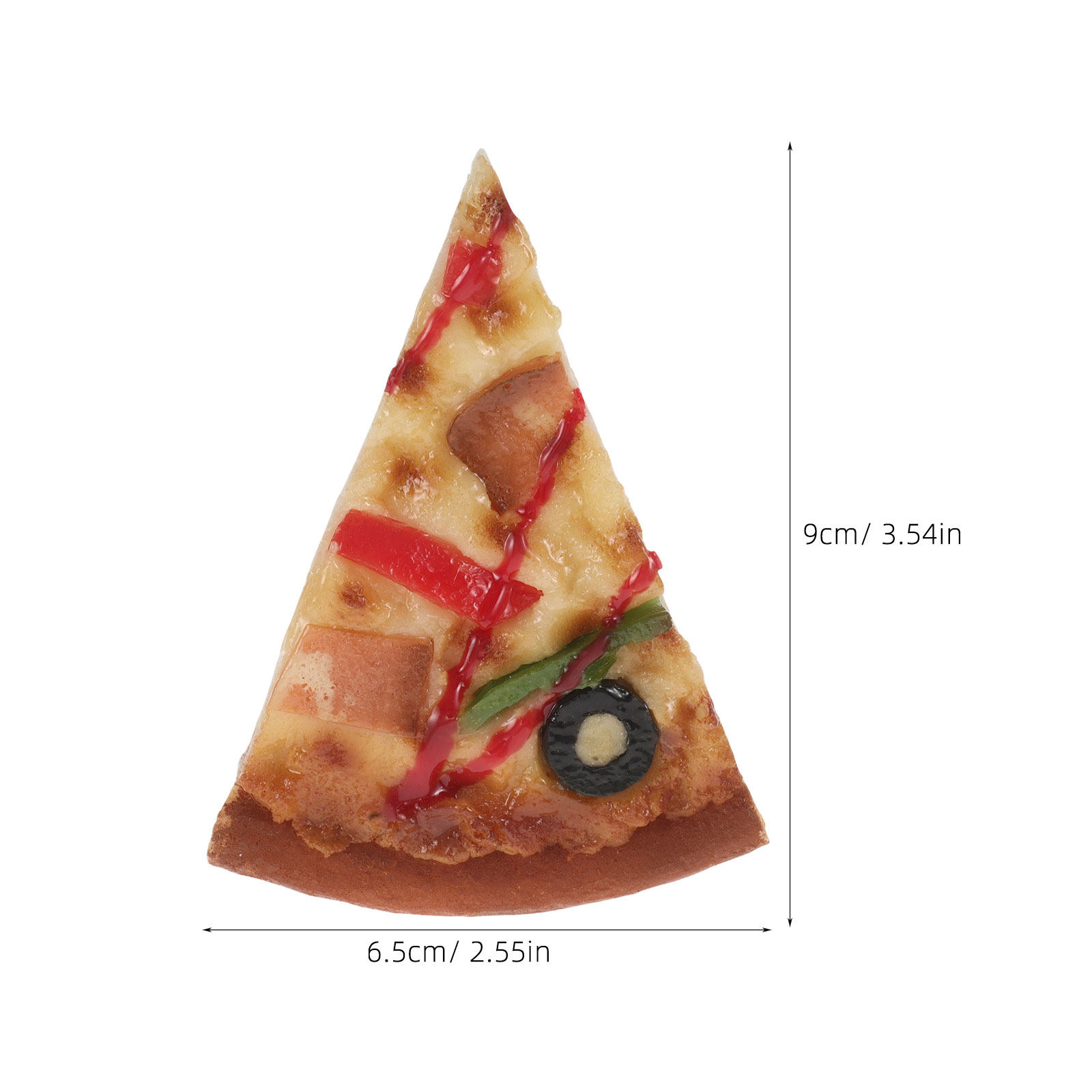 Lifelike Pizza Slice Artificia - đánh giá và giá Photography Food