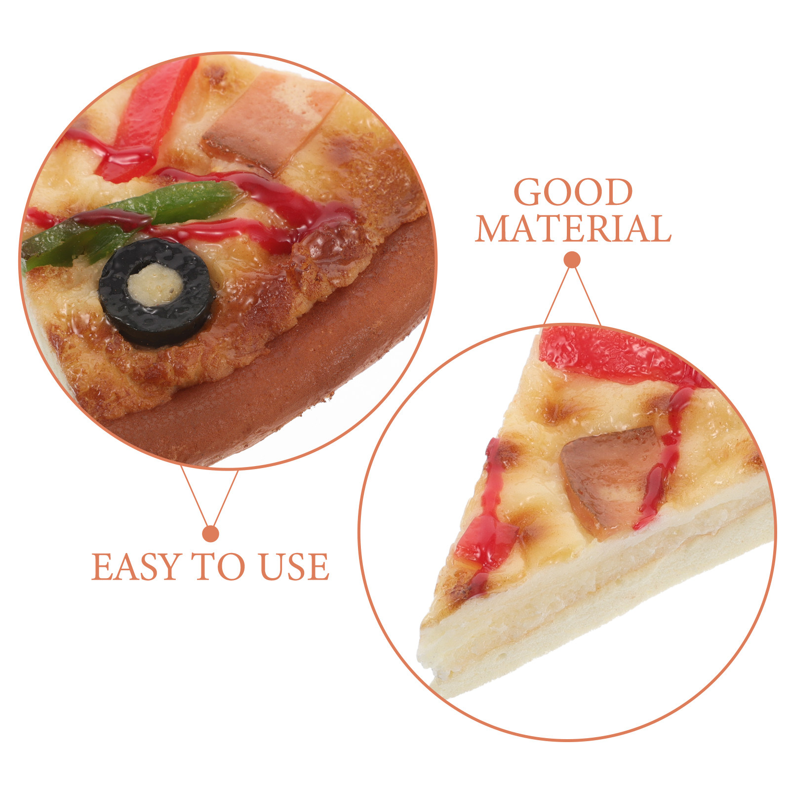 Lifelike Pizza Slice Artificia - đánh giá và giá Photography Food