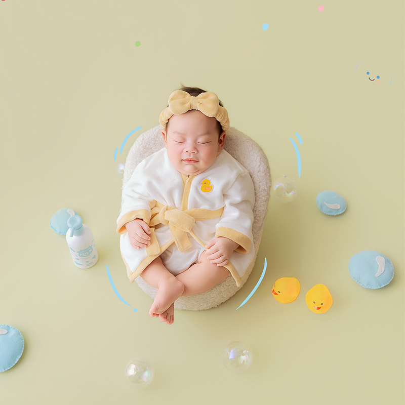 Bubble Bath Tub Theme Newborn  - đánh giá và giá Photography Yellow