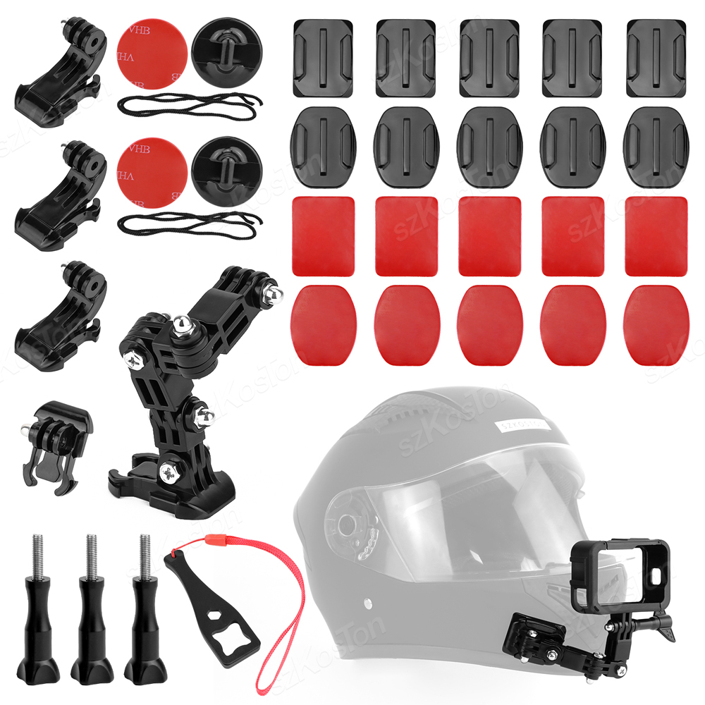 Motorcycle Helmet Chin Mount K - đánh giá và giá Gopro Action Camera Hero 12 Black