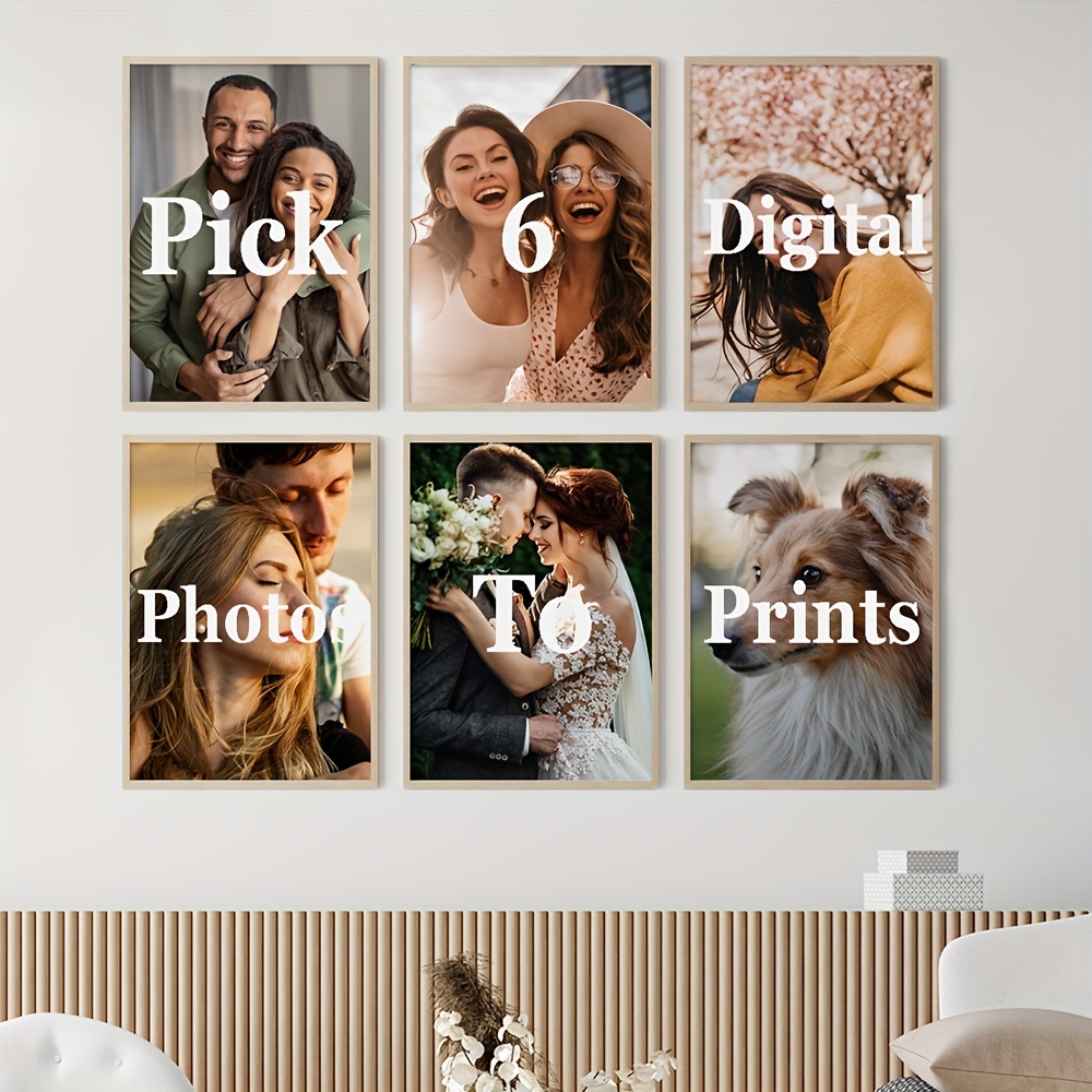 6pcs/set Custom Canvas Prints  - đánh giá và giá Photography Interior