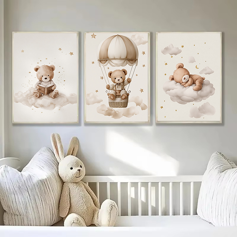 3pcs/set Bohemian Teddy Bear A - đánh giá và giá Photography Interior